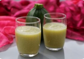 Crème de courgettes