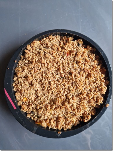 Crumble potimarron chamignons 2